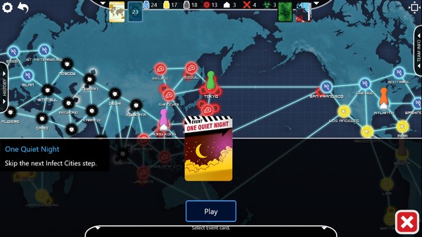 Скриншот из Pandemic: The Board Game