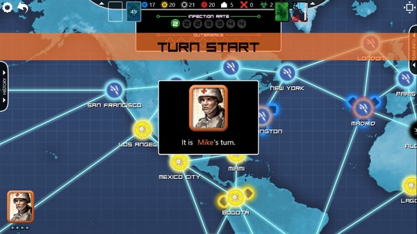 Скриншот из Pandemic: The Board Game