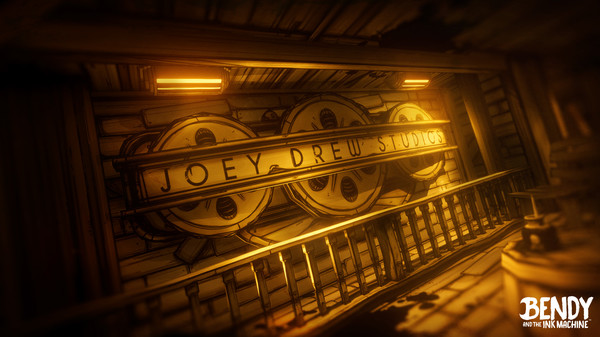 Скриншот из Bendy and the Ink Machine