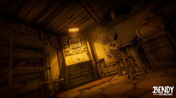 Скриншот из Bendy and the Ink Machine