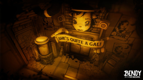Скриншот из Bendy and the Ink Machine: Chapter Three