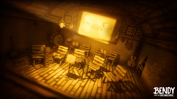 Скриншот из Bendy and the Ink Machine: Chapter Two