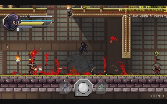 Pixel Shinobi Nine demons of Mamoru Steam