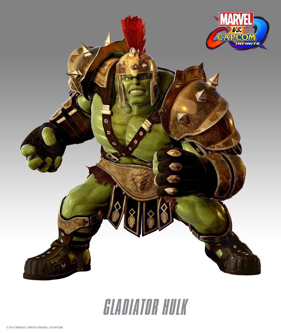 Marvel Vs Capcom Infinite Gladiator Hulk Costume