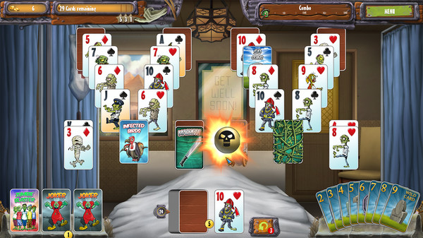 Скриншот из Zombie Solitaire 2 Chapter 3