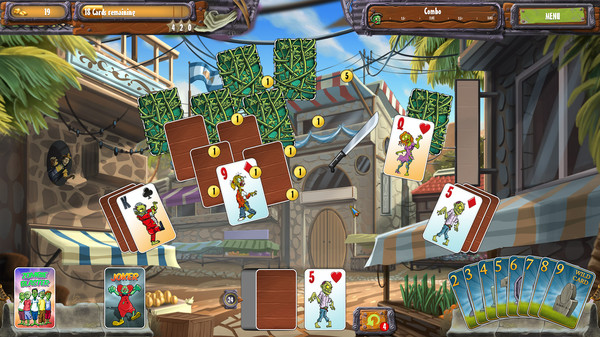 Скриншот из Zombie Solitaire 2 Chapter 3