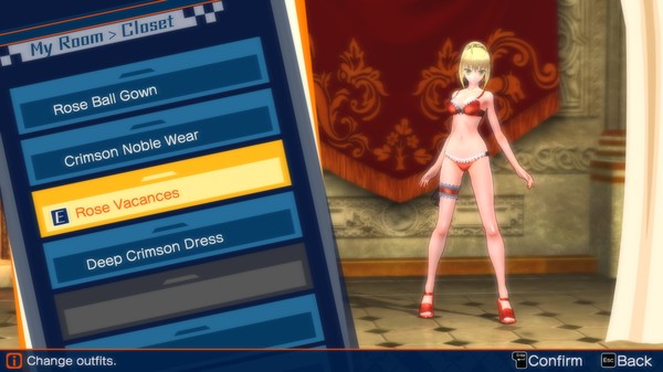 Скриншот из Fate⁄EXTELLA - Rose Vacances