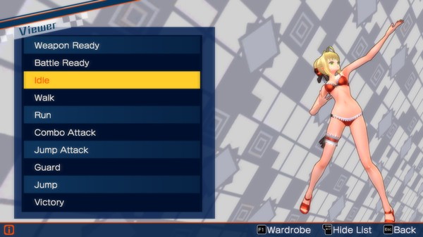 Скриншот из Fate⁄EXTELLA - Rose Vacances