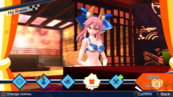 Скриншот из Fate⁄EXTELLA - Vacances d'été Скриншот из Fate⁄EXTELLA - Vacances d'été