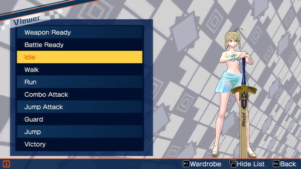 Скриншот из Fate⁄EXTELLA - Resort Vacances