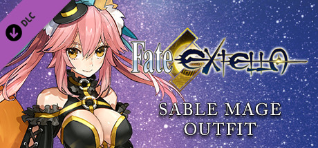 Fate/EXTELLA - Sable Mage Outfit