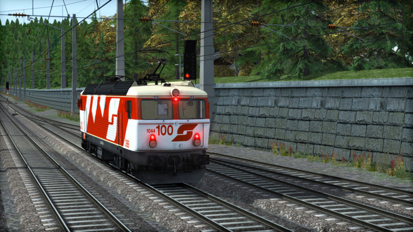 Скриншот из TS Marketplace: ÖBB 1044 '100' Livery Add-On