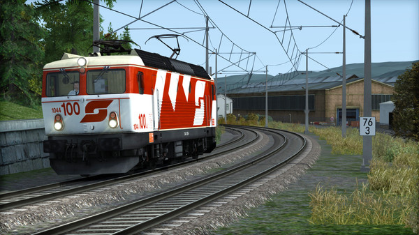 Скриншот из TS Marketplace: ÖBB 1044 '100' Livery Add-On