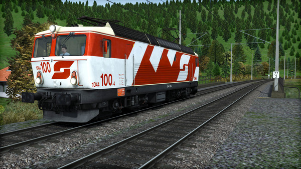 Скриншот из TS Marketplace: ÖBB 1044 '100' Livery Add-On