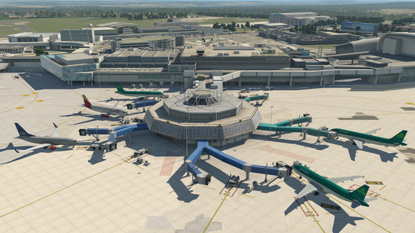 Скриншот из X-Plane 11 - Add-on: Aerosoft - Airport Dublin V2.0