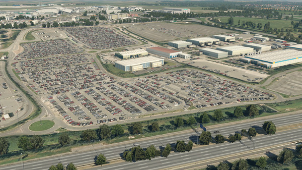 Скриншот из X-Plane 11 - Add-on: Aerosoft - Airport Dublin V2.0