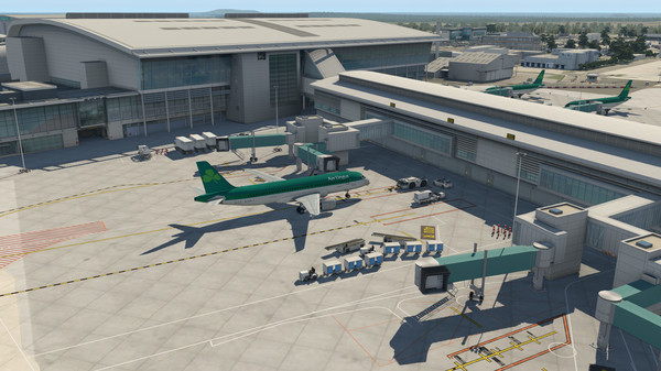 Скриншот из X-Plane 11 - Add-on: Aerosoft - Airport Dublin V2.0