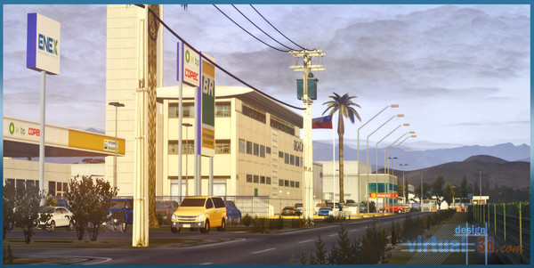 Скриншот из X-Plane 11 - Add-on: Aerosoft - Airport SCEL Santiago International 2.0