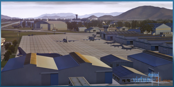Скриншот из X-Plane 11 - Add-on: Aerosoft - Airport SCEL Santiago International 2.0