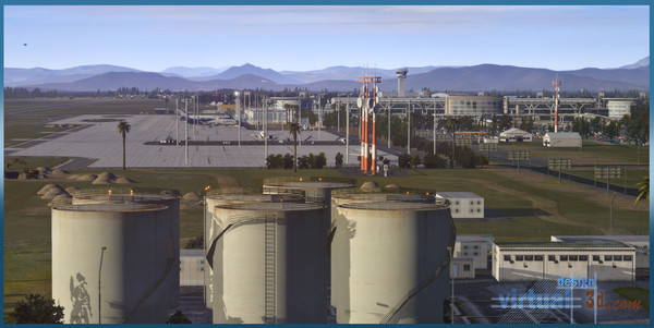 Скриншот из X-Plane 11 - Add-on: Aerosoft - Airport SCEL Santiago International 2.0