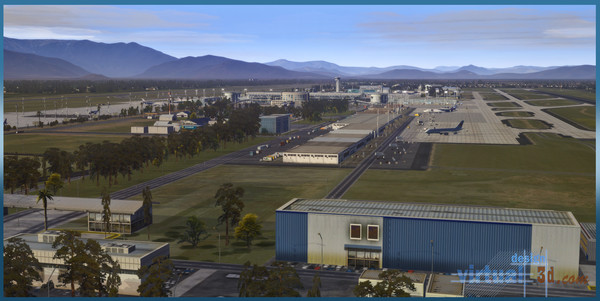 Скриншот из X-Plane 11 - Add-on: Aerosoft - Airport SCEL Santiago International 2.0