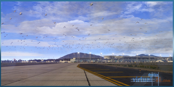 Скриншот из X-Plane 11 - Add-on: Aerosoft - Airport SCEL Santiago International 2.0