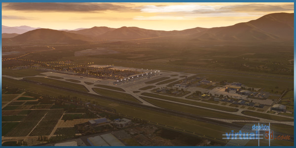 Скриншот из X-Plane 11 - Add-on: Aerosoft - Airport SCEL Santiago International 2.0