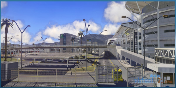 Скриншот из X-Plane 11 - Add-on: Aerosoft - Airport SCEL Santiago International 2.0