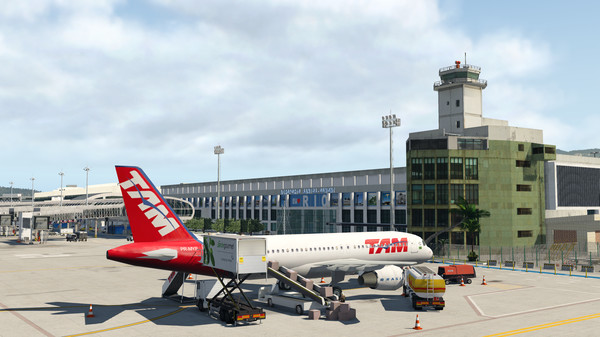 Скриншот из X-Plane 11 - Add-on: Aerosoft - Airport Rio de Janeiro – Santos Dumont