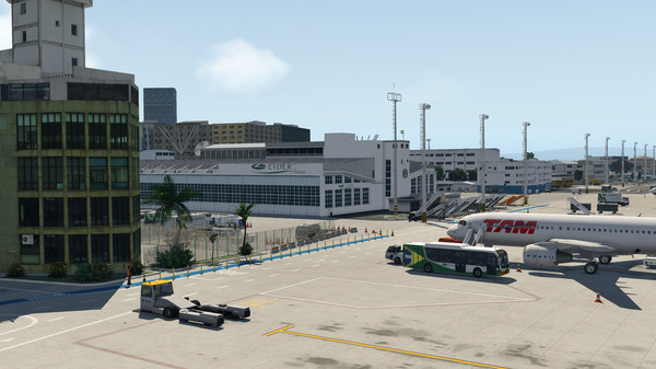 Скриншот из X-Plane 11 - Add-on: Aerosoft - Airport Rio de Janeiro – Santos Dumont