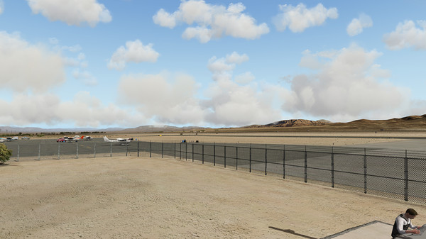 Скриншот из X-Plane 11 - Add-on: Aerosoft - KTNP - Airport Twentynine Palms