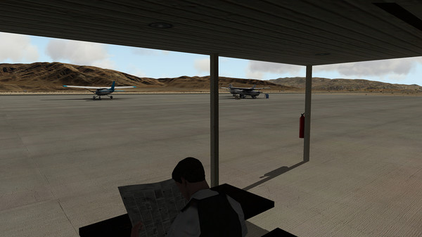 Скриншот из X-Plane 11 - Add-on: Aerosoft - KTNP - Airport Twentynine Palms