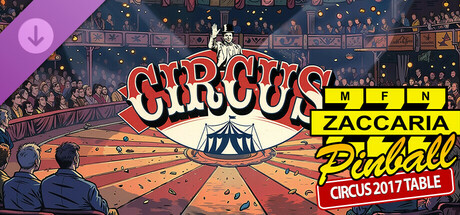 Zaccaria Pinball - Circus 2017 Table cover art