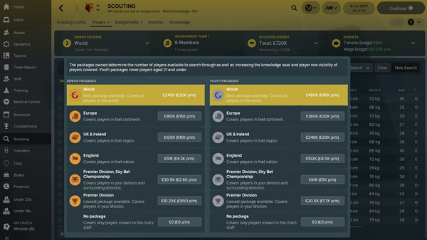 Скриншот из Football Manager 2018