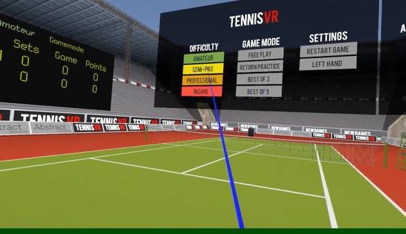 TennisVR PC requirements