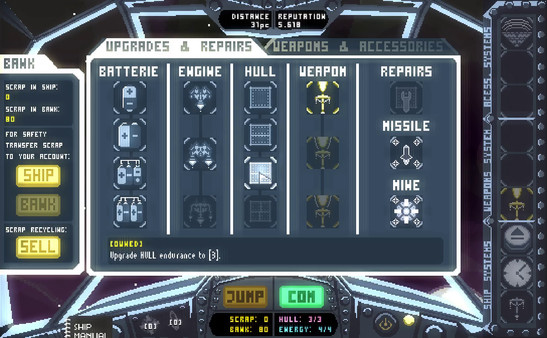 Скриншот из NEXT JUMP: Shmup Tactics