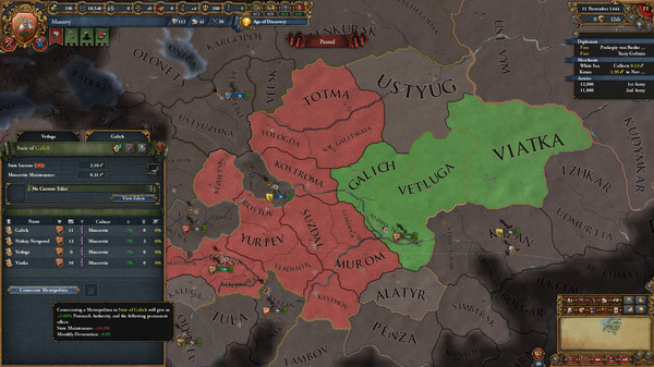 Скриншот из Europa Universalis IV: Third Rome