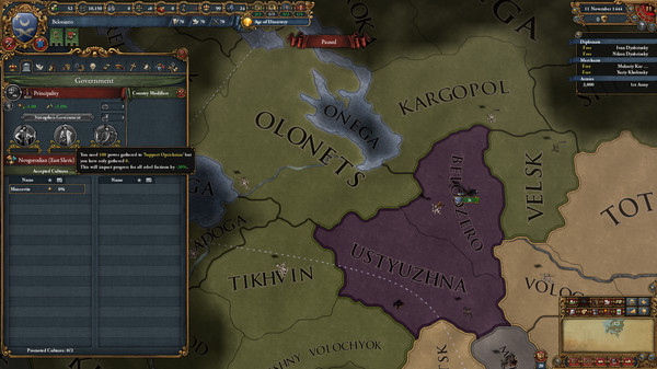 Скриншот из Europa Universalis IV: Third Rome