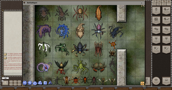 Скриншот из Fantasy Grounds - Many-Legged Fiends (Token Pack)