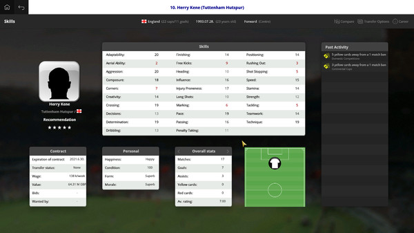 Global Soccer Manager 2017 game for Linux 1