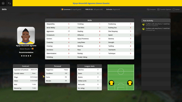 Скриншот из Global Soccer: A Management Game 2017