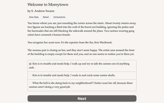 Welcome to Moreytownfor windows and Linux 1
