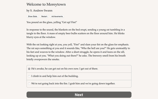 Welcome to Moreytown for linux