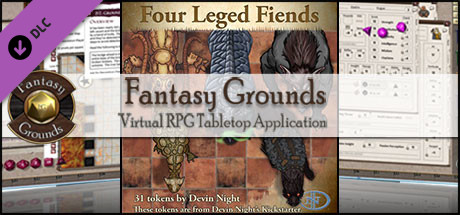 Fantasy Grounds - Four-Legged Fiends (Token Pack)
