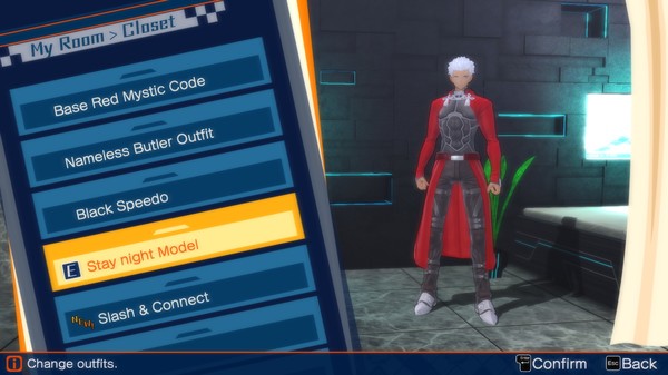 Скриншот из Fate⁄EXTELLA - Stay night Model (Nameless) Скриншот из Fate⁄EXTELLA - Stay night Model (Nameless)