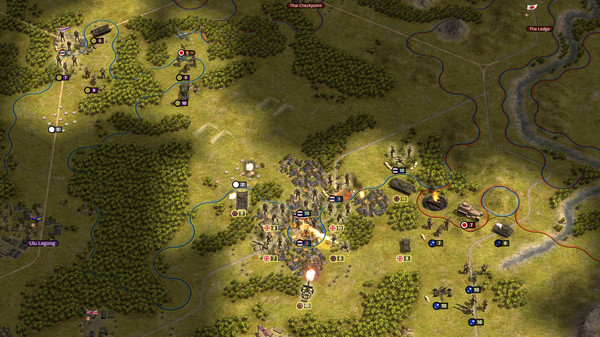 Скриншот из Order of Battle: Burma Road