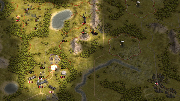 Скриншот из Order of Battle: Burma Road