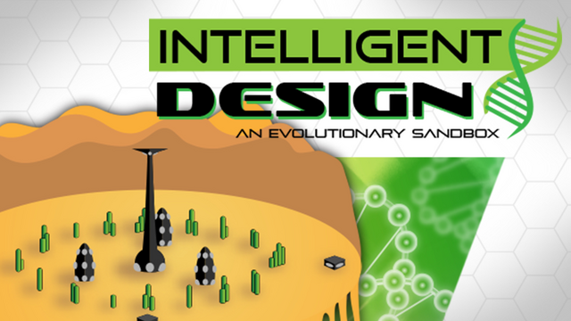 Intelligent Design: An Evolutionary Sandbox Logo
