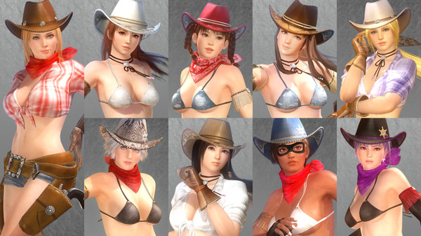 Скриншот из DOA5LR Rodeo Time Costume Set