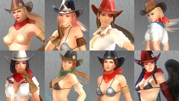 Скриншот из DOA5LR Rodeo Time Costume Set